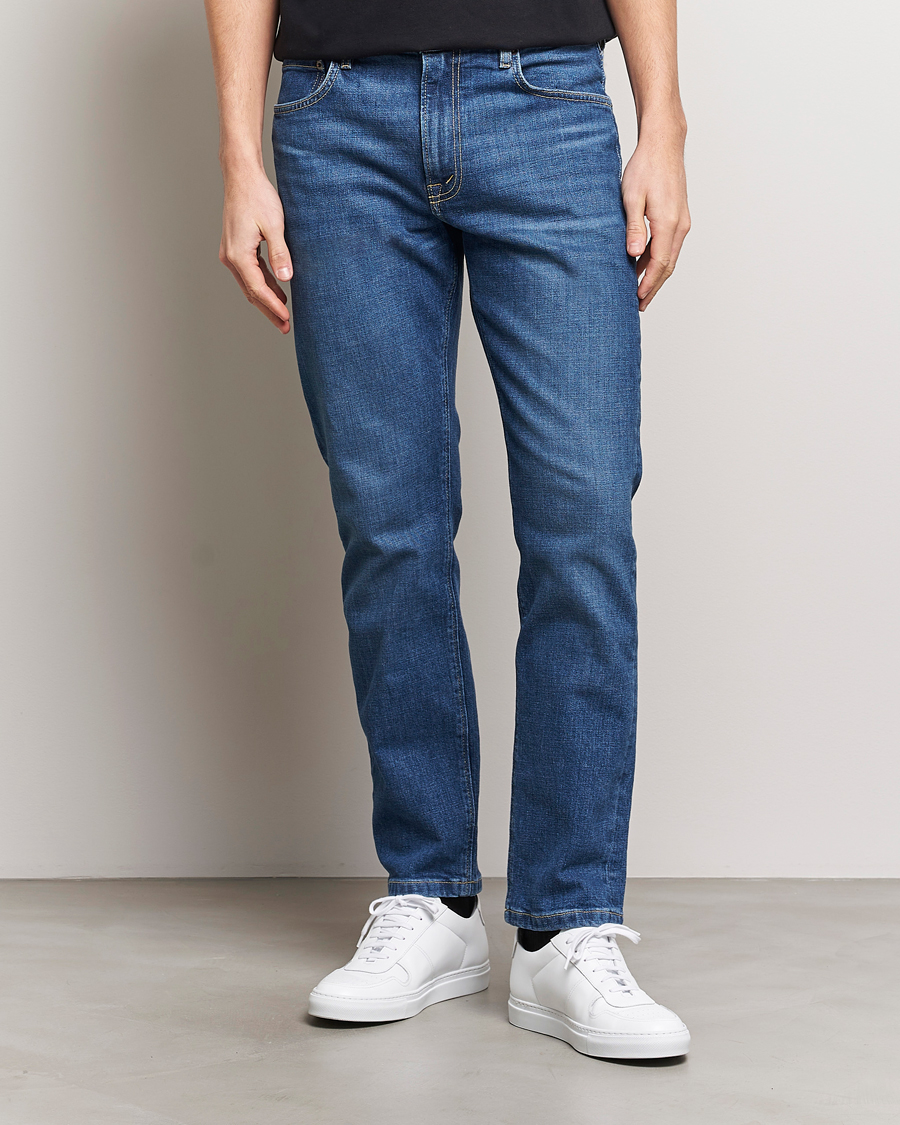 Heren | Afdelingen | Jeanerica | TM005 Tapered Jeans Tom Mid Blue Wash