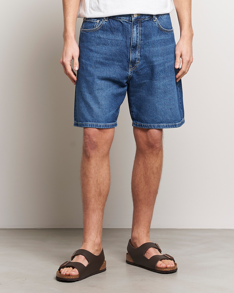 Heren | Spijkershorts | Jeanerica | GM009 Genua Denim Shorts Vintage 62