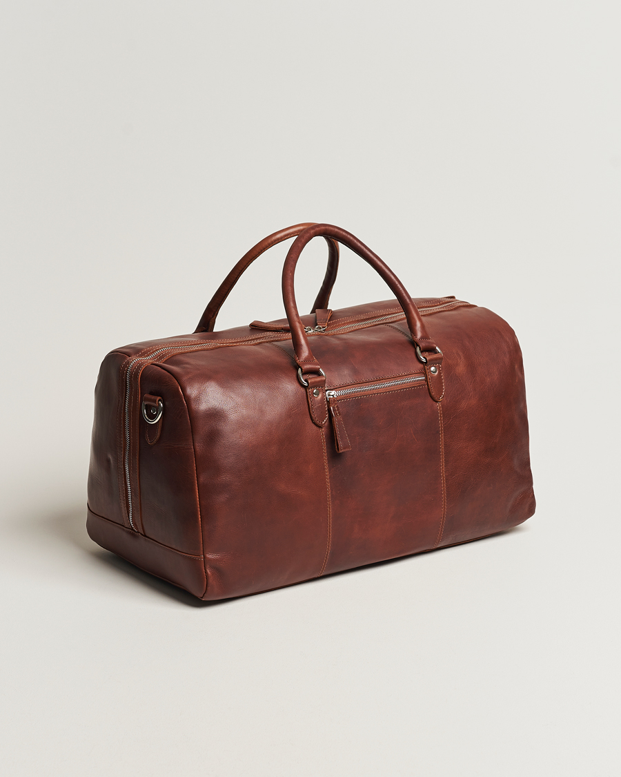 Heren | Loake 1880 Norfolk Leather Travel Bag Cedar | Loake 1880 | Norfolk Leather Travel Bag Cedar