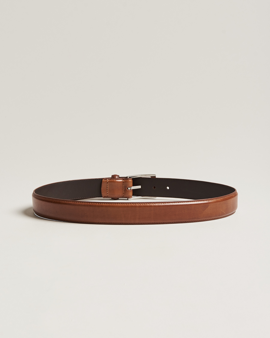 Heren | Afdelingen | Loake 1880 | Philip Leather Belt Cedar