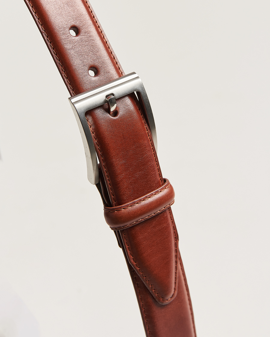Heren | Riemen | Loake Shoemakers | Philip Leather Belt Mahogany