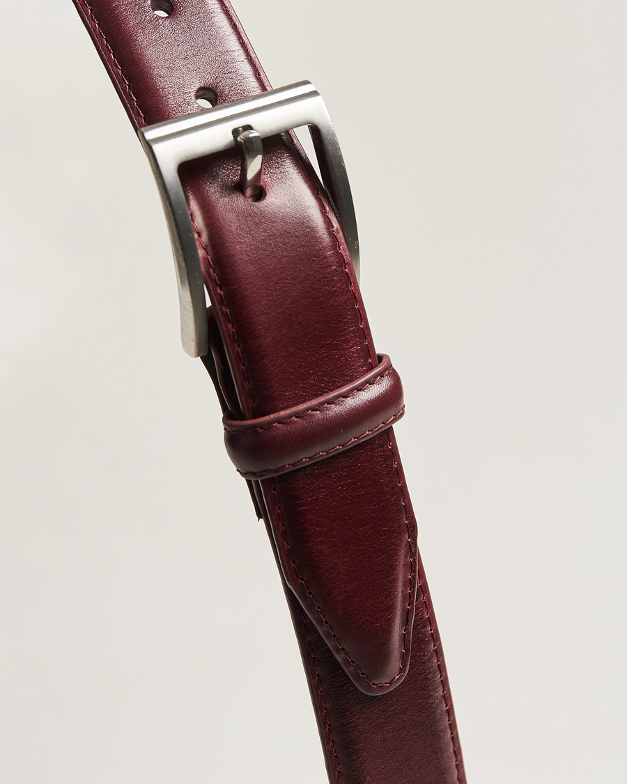 Heren | Riemen | Loake 1880 | Philip Leather Belt Burgundy