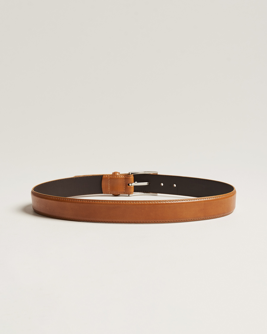 Heren | Best of British | Loake 1880 | Philip Leather Belt Tan