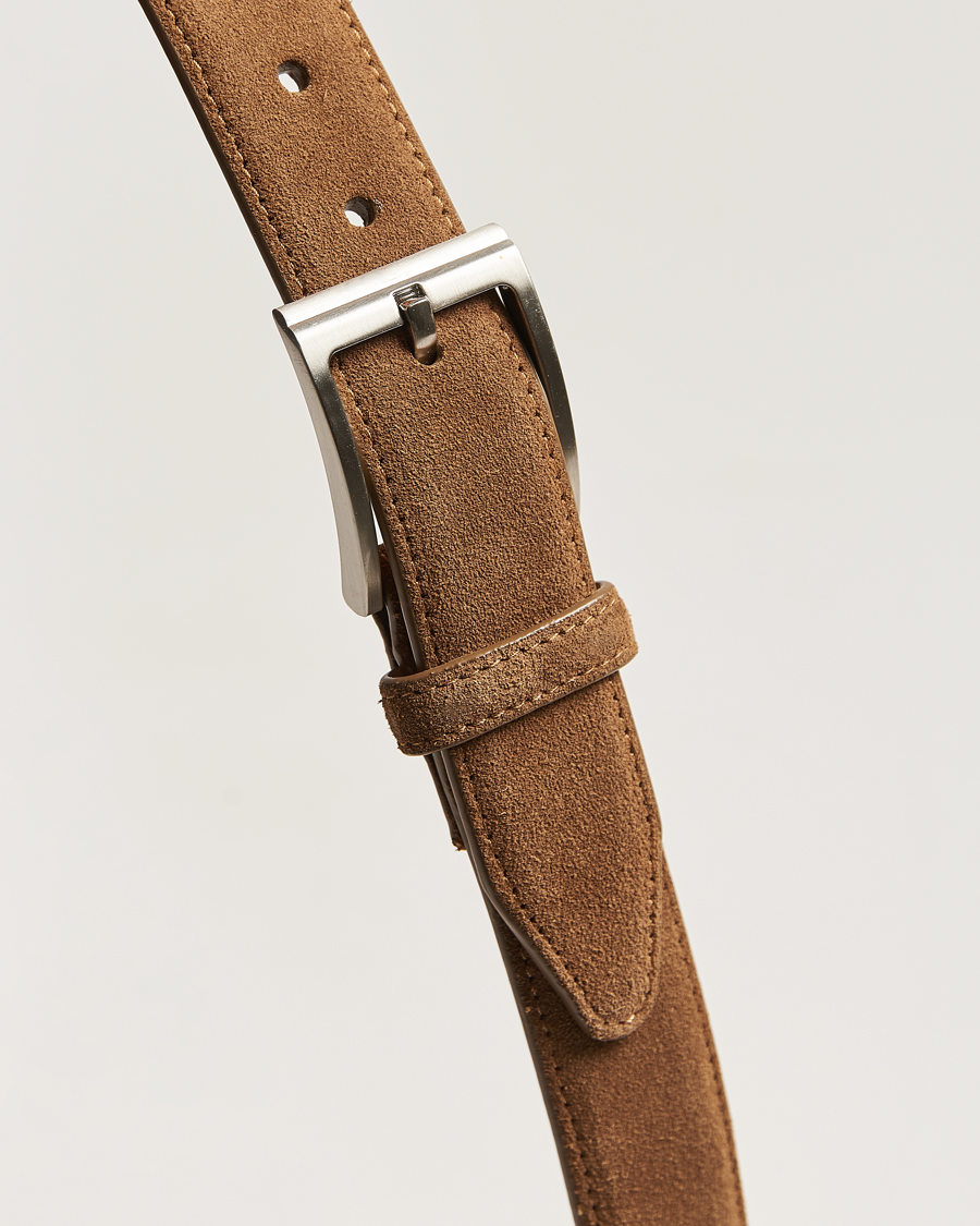 Heren | Riemen | Loake Shoemakers | William Suede Belt Tan
