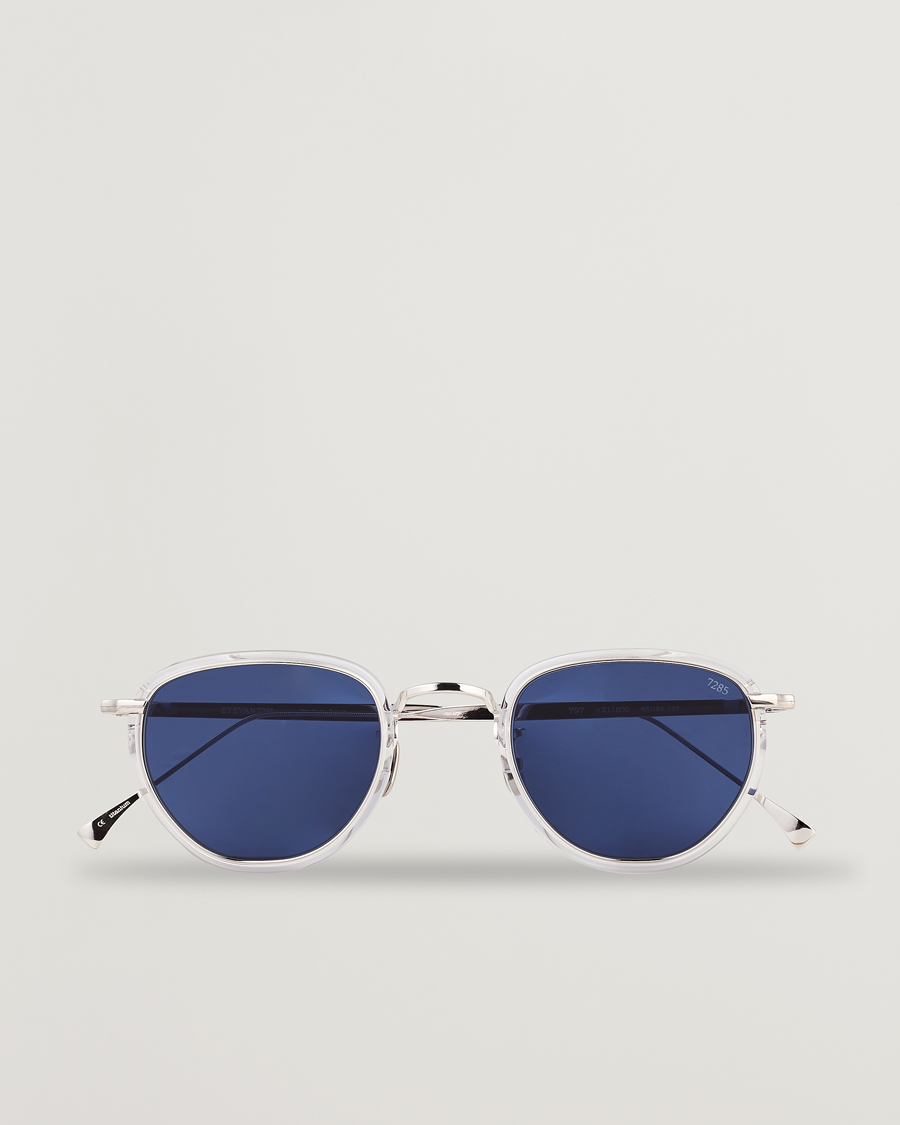 Heren | Zonnebrillen | EYEVAN 7285 | 797 Sunglasses Silver/Blue