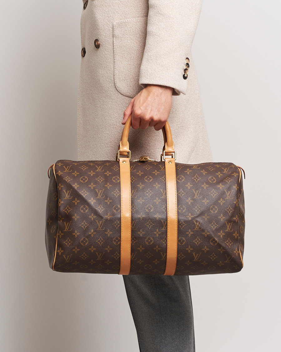 Heren |  | Louis Vuitton Pre-Owned | Keepall 45 Bag Monogram