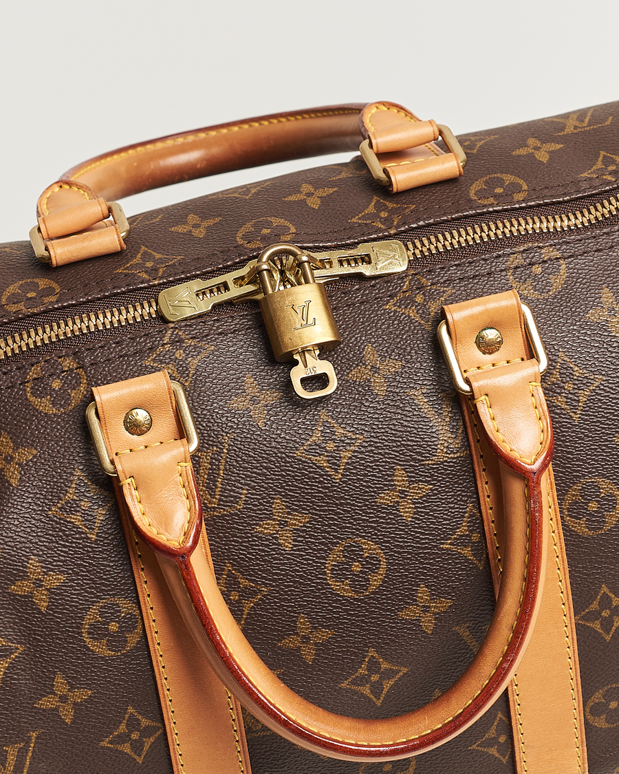 Heren | Louis Vuitton Pre-Owned Keepall 45 Bag Monogram | Louis Vuitton Pre-Owned | Keepall 45 Bag Monogram