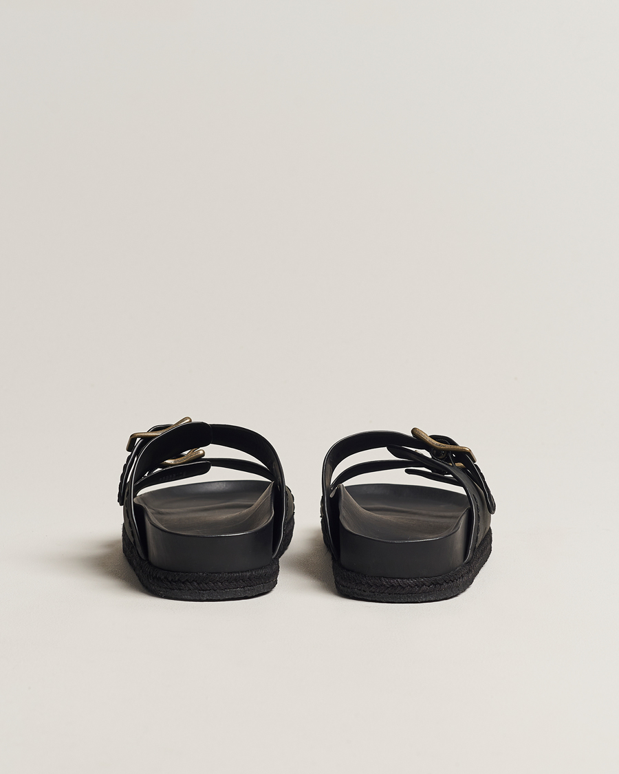 Heren | Polo Ralph Lauren Turbach Leather Sandals Black | Polo Ralph Lauren | Turbach Leather Sandals Black