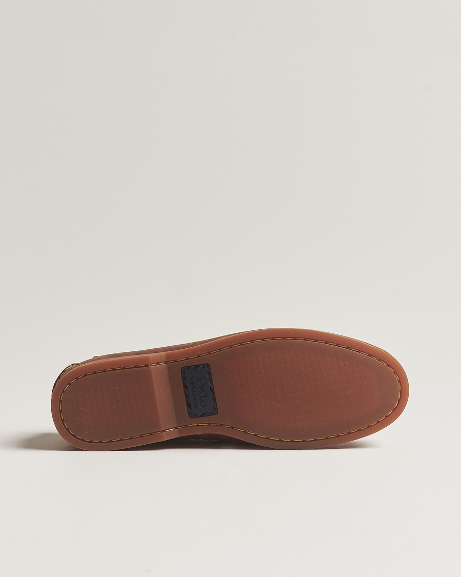 Heren | Polo Ralph Lauren Merton Leather Boat Shoe Deep Saddle | Polo Ralph Lauren | Merton Leather Boat Shoe Deep Saddle
