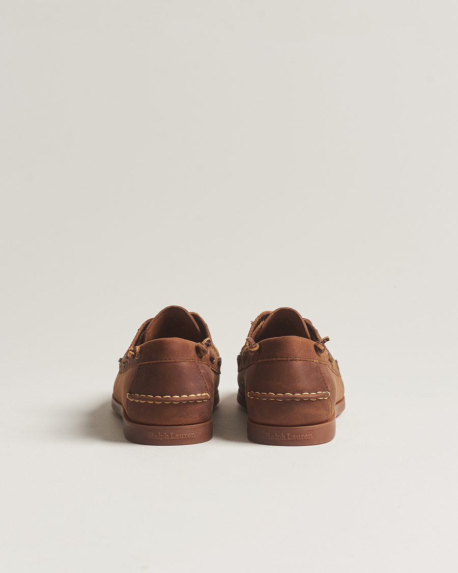 Heren | Polo Ralph Lauren Merton Leather Boat Shoe Deep Saddle | Polo Ralph Lauren | Merton Leather Boat Shoe Deep Saddle