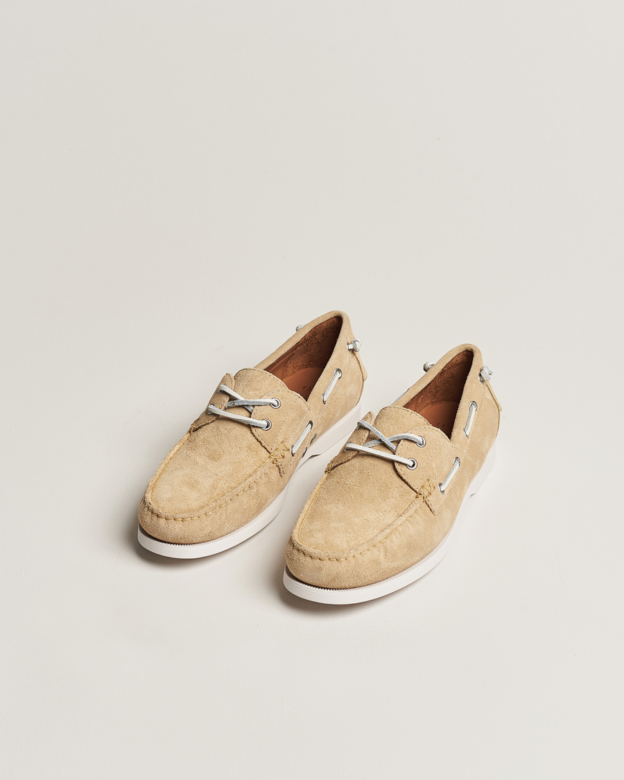 Heren | Bootschoenen | Polo Ralph Lauren | Merton Suede Boat Shoe Bone