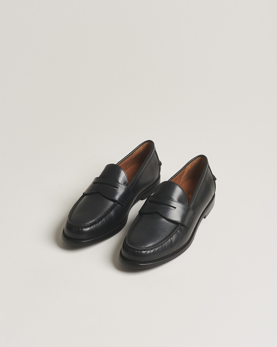 Heren | Instappers | Polo Ralph Lauren | Leather Penny Loafer  Black