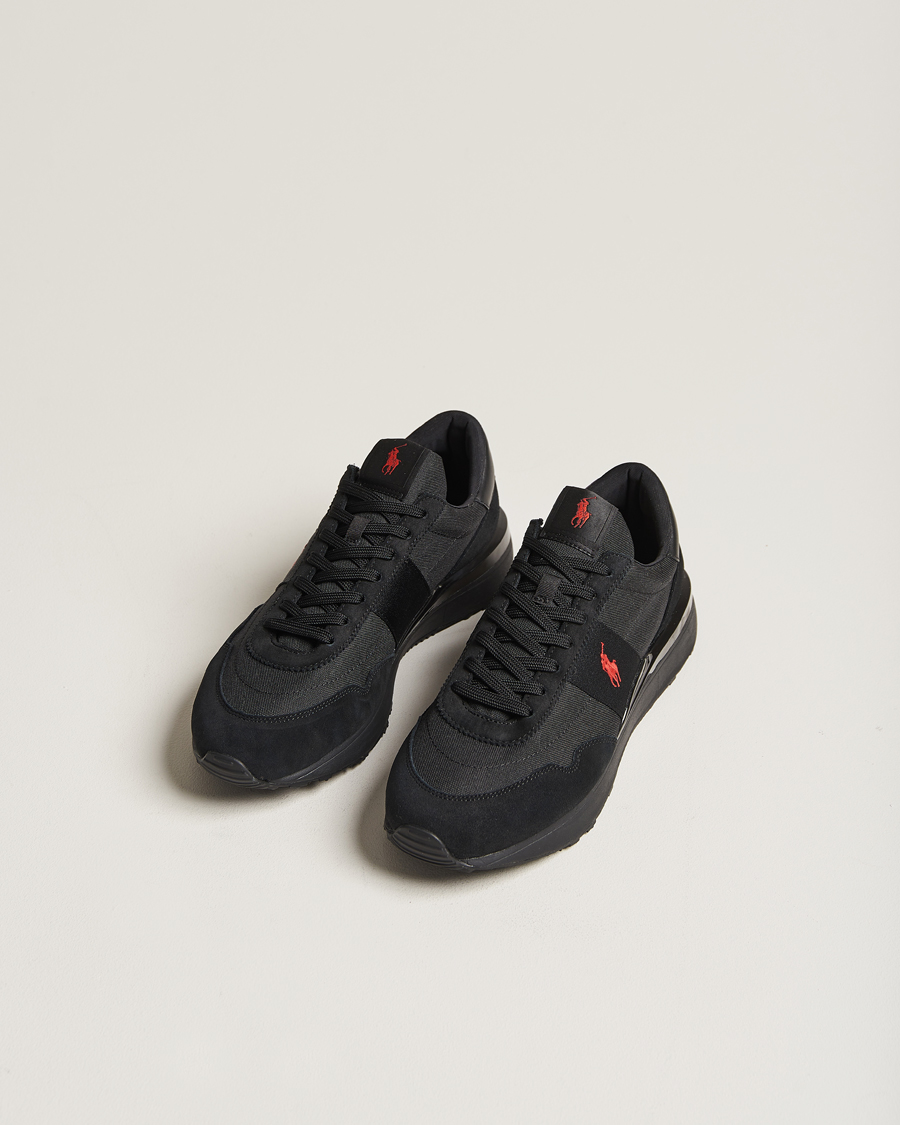 Men | Black sneakers | Polo Ralph Lauren | Train 89 Running Sneaker Black