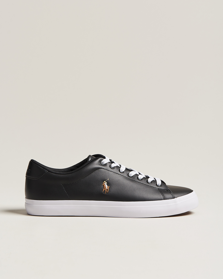Heren | Sneakers | Polo Ralph Lauren | Longwood Leather Sneaker Black/Multi