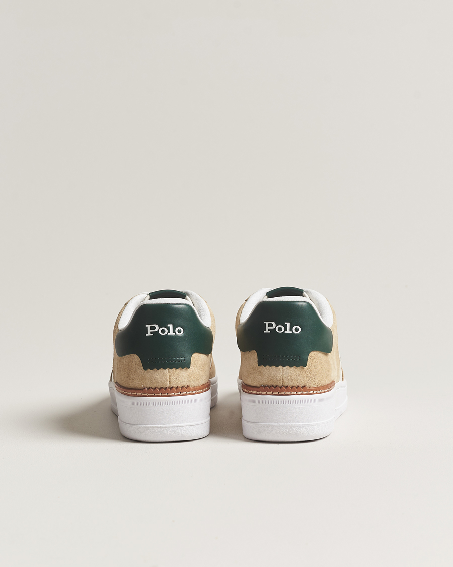 Heren | Polo Ralph Lauren Masters Court Leather/Suede Sneaker White | Polo Ralph Lauren | Masters Court Leather/Suede Sneaker White