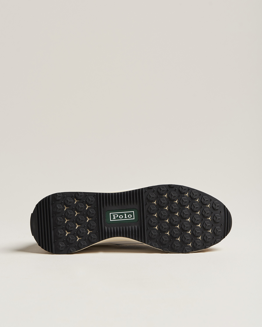 Heren | Polo Ralph Lauren Train 89 Running Sneaker Suede/Mesh White | Polo Ralph Lauren | Train 89 Running Sneaker Suede/Mesh White