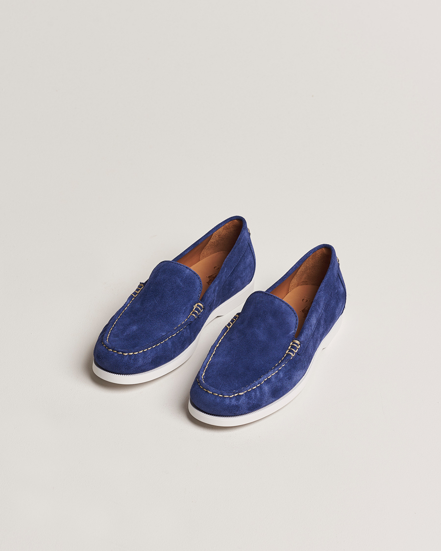 Heren | Suède schoenen | Polo Ralph Lauren | Merton Casual Suede Loafer Newport Navy