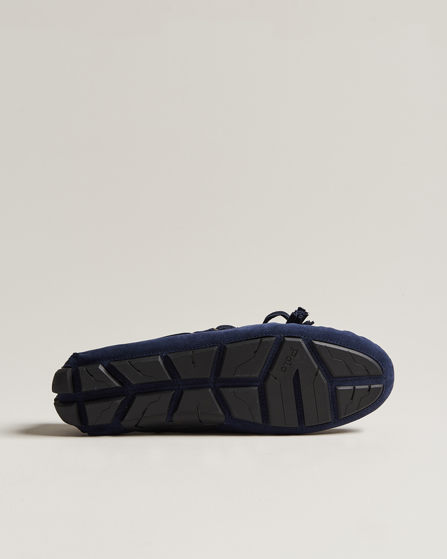 Heren | Mocassins | Polo Ralph Lauren | Anders Suede Car Shoe Hunter Navy