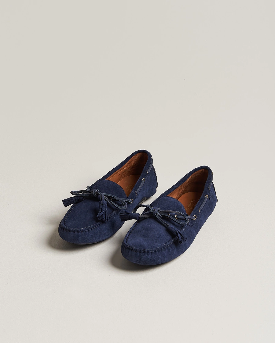 Heren | Suède schoenen | Polo Ralph Lauren | Anders Suede Car Shoe Hunter Navy