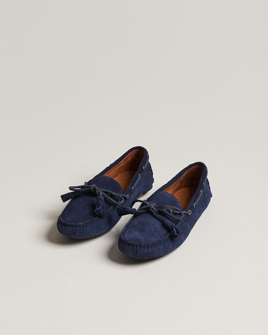 Heren | Preppy Authentic | Polo Ralph Lauren | Anders Suede Car Shoe Hunter Navy