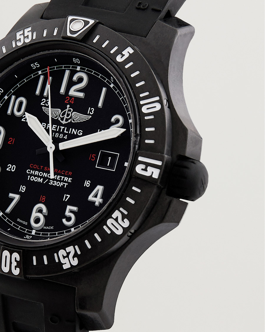 Heren | Breitling Pre-Owned Colt Skyracer X74320E4 Steel Black | Breitling Pre-Owned | Colt Skyracer X74320E4 Steel Black