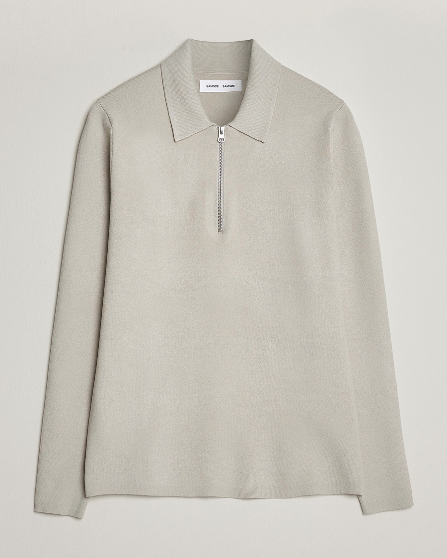 Heren | Truien | Samsøe Samsøe | Guna Half Zip Moonstruck