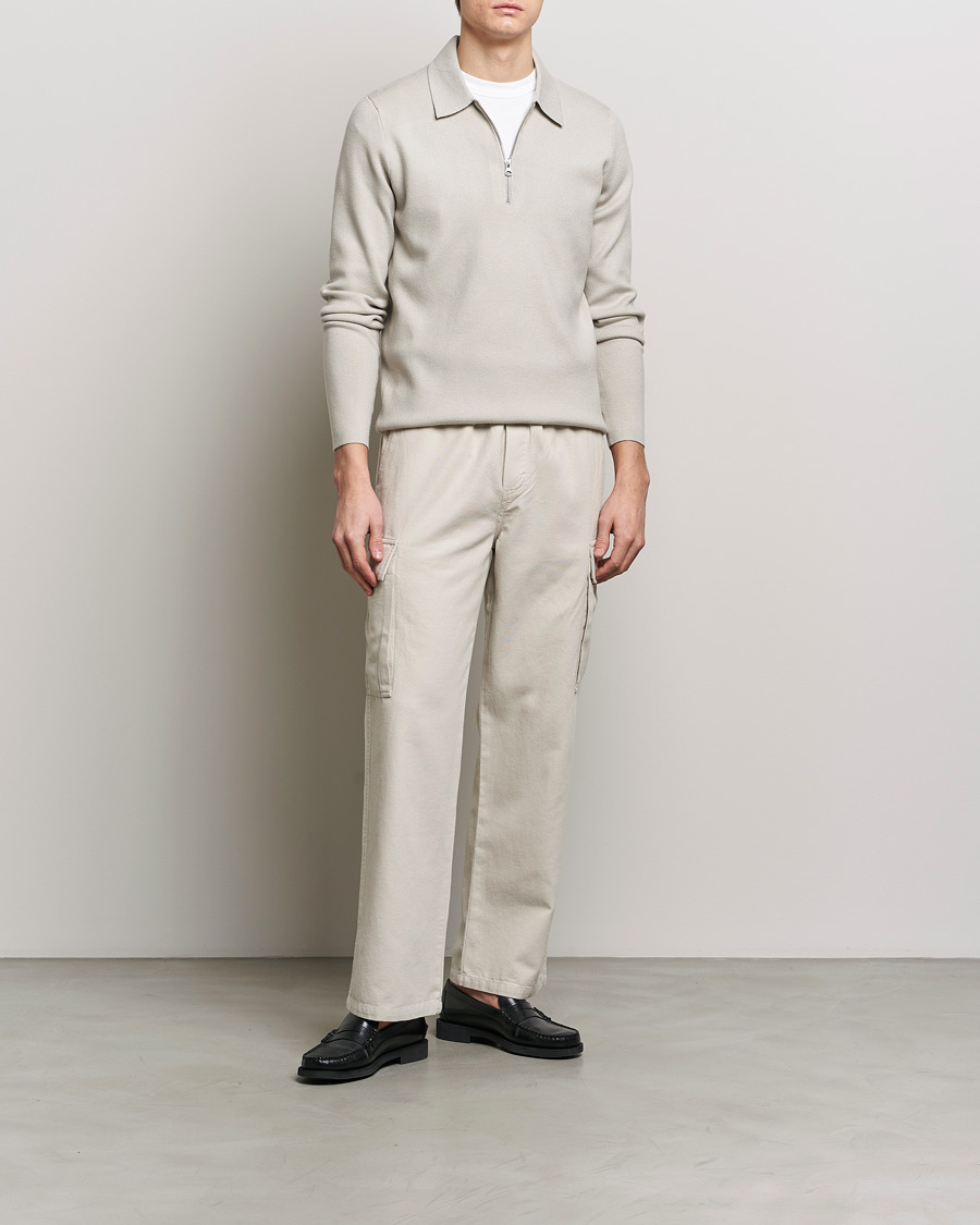 Heren | Truien | Samsøe Samsøe | Guna Half Zip Moonstruck