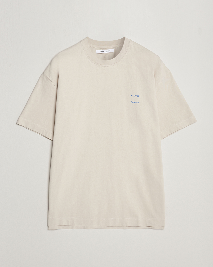 Heren | T-shirts | Samsøe Samsøe | Joel Organic Cotton T-Shirt Moonstruck
