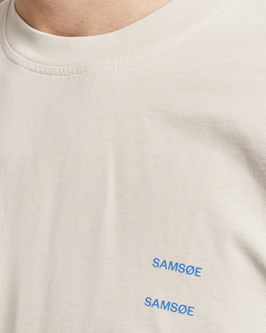 Heren | T-shirts | Samsøe Samsøe | Joel Organic Cotton T-Shirt Moonstruck