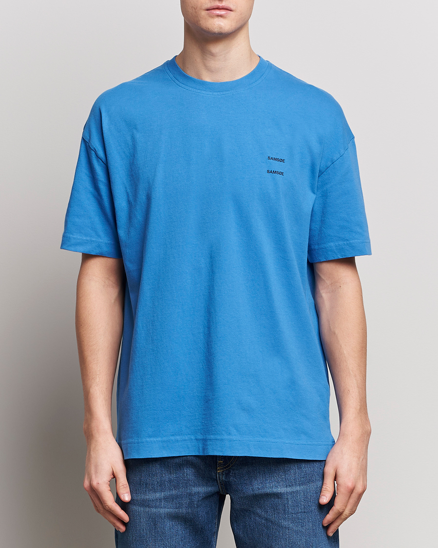 Men | Samsøe Samsøe | Samsøe Samsøe | Joel Organic Cotton T-Shirt Super Sonic