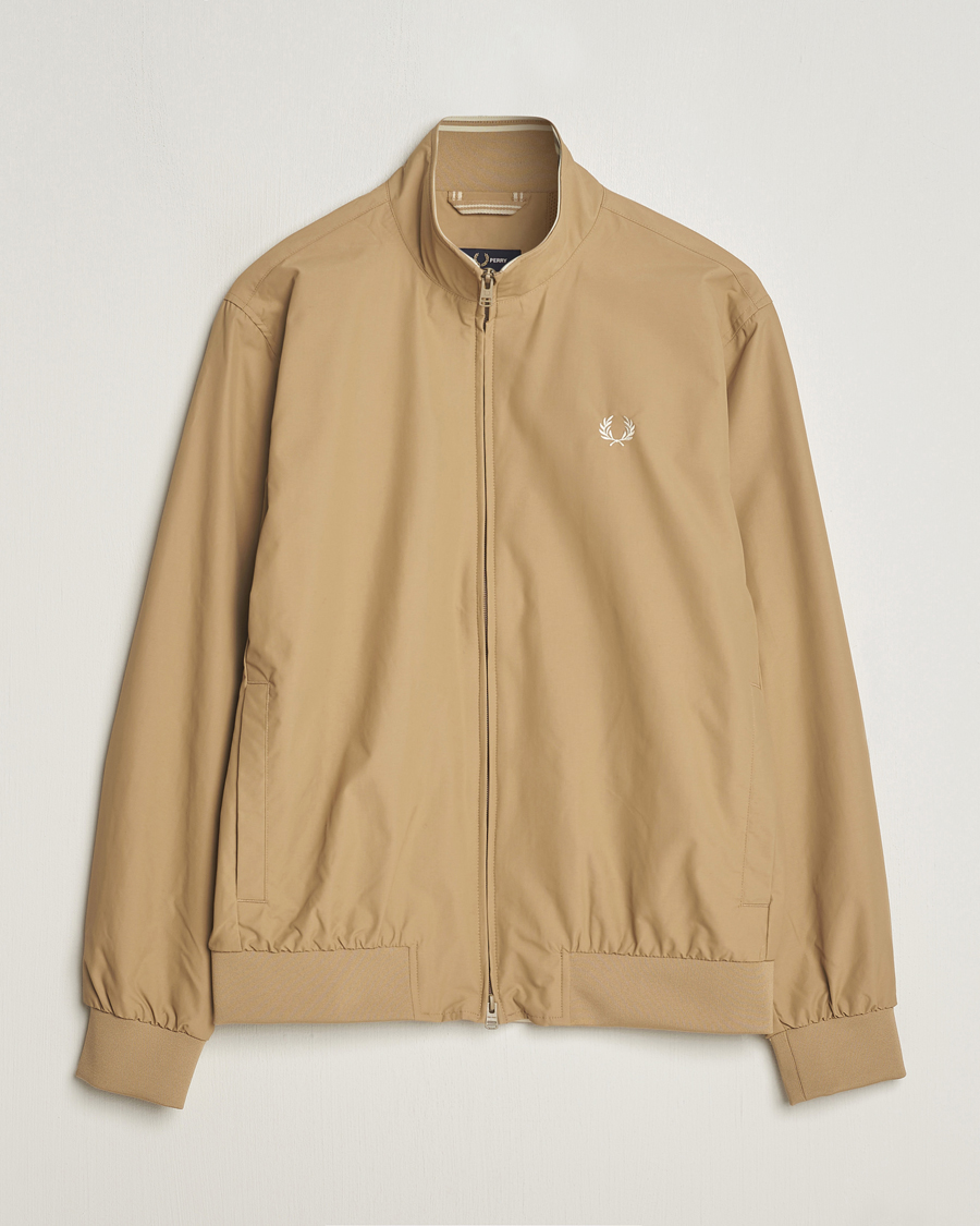 Heren | Jassen | Fred Perry | Brentham Jacket Warm Stone