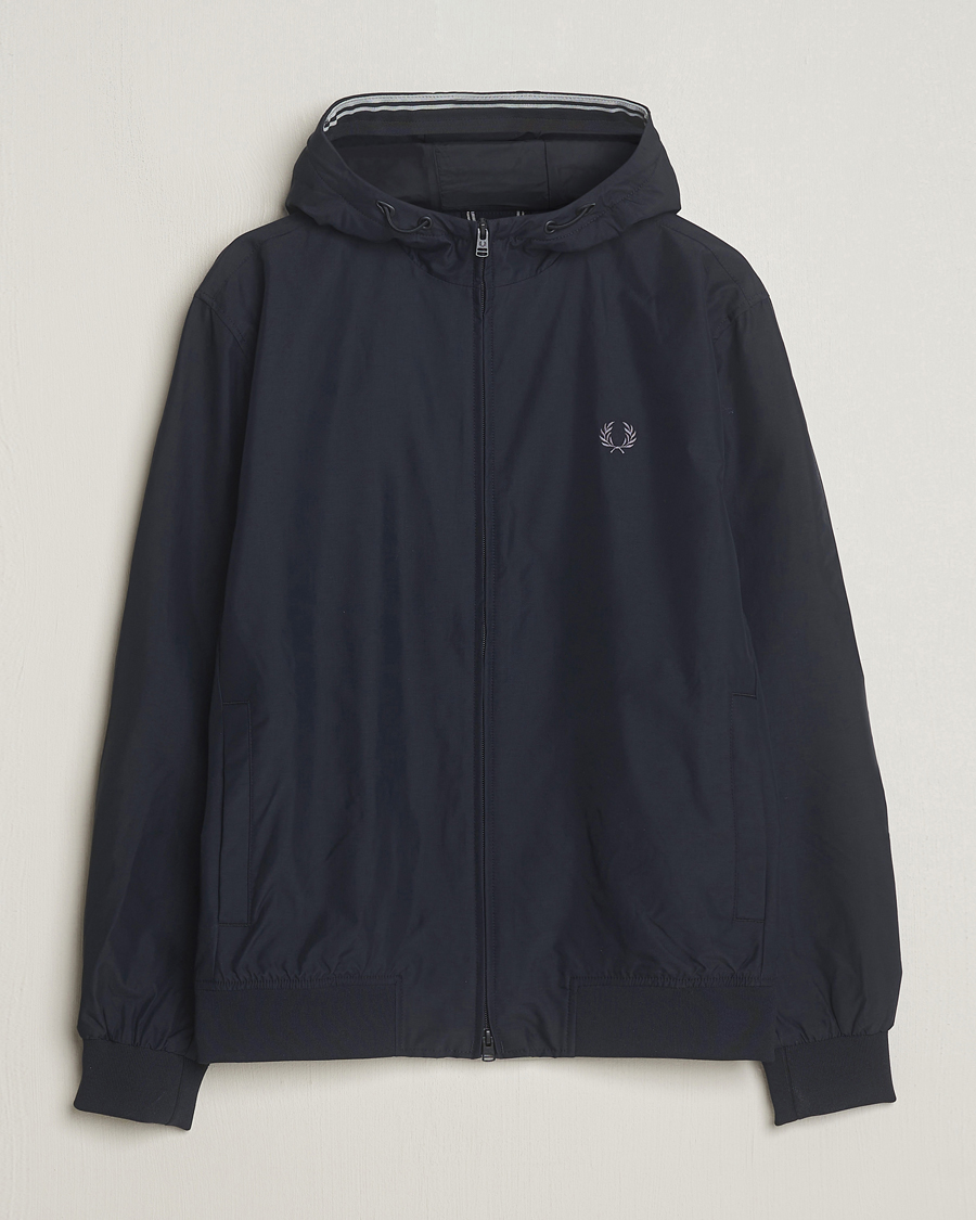Heren | Jassen | Fred Perry | Brentham Hooded Jacket Black