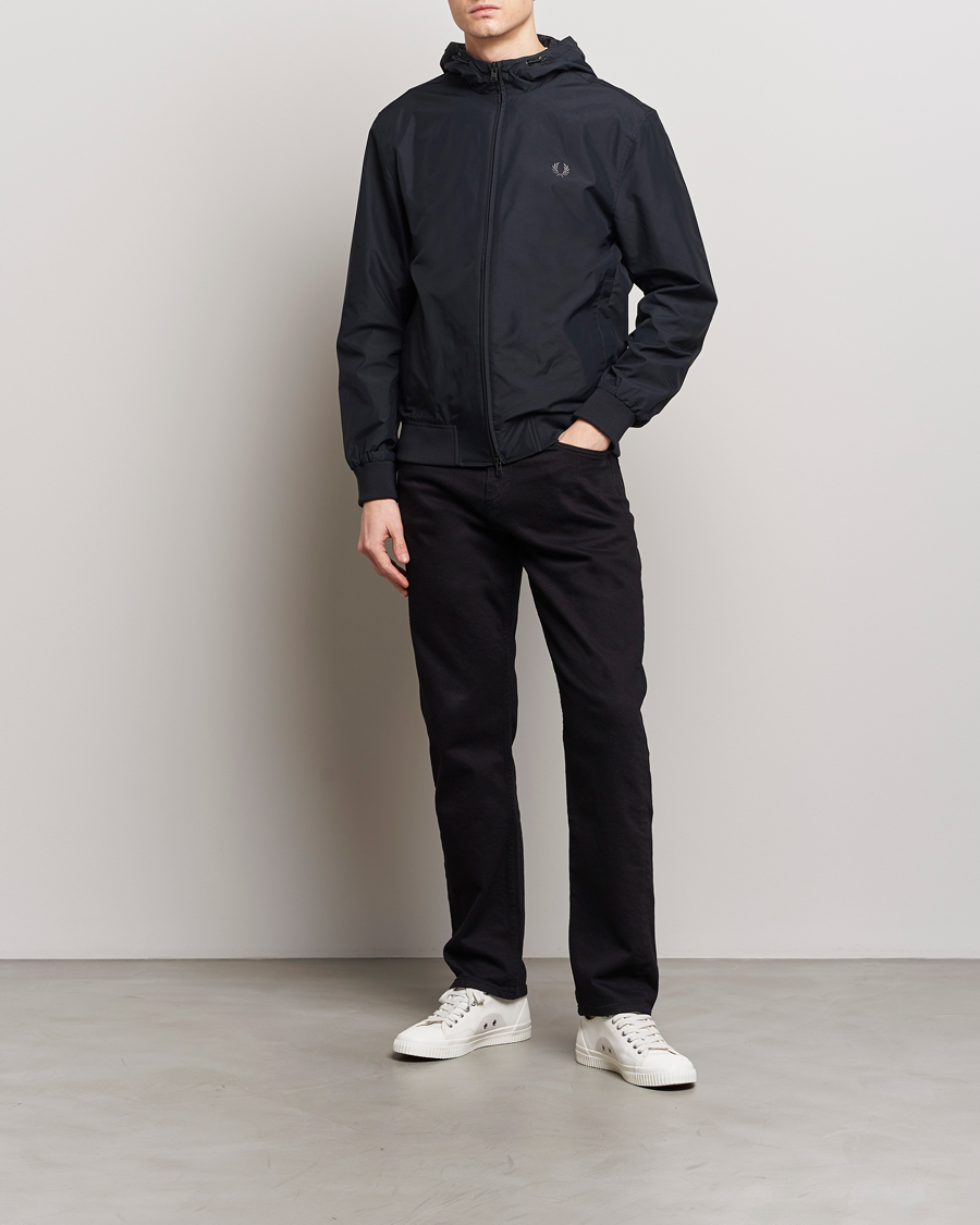 Heren | Jassen | Fred Perry | Brentham Hooded Jacket Black