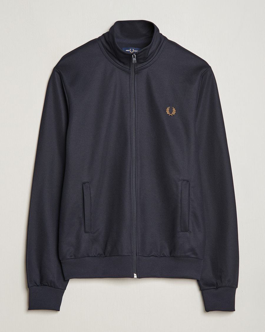 Heren | Truien | Fred Perry | Track Jacket Navy