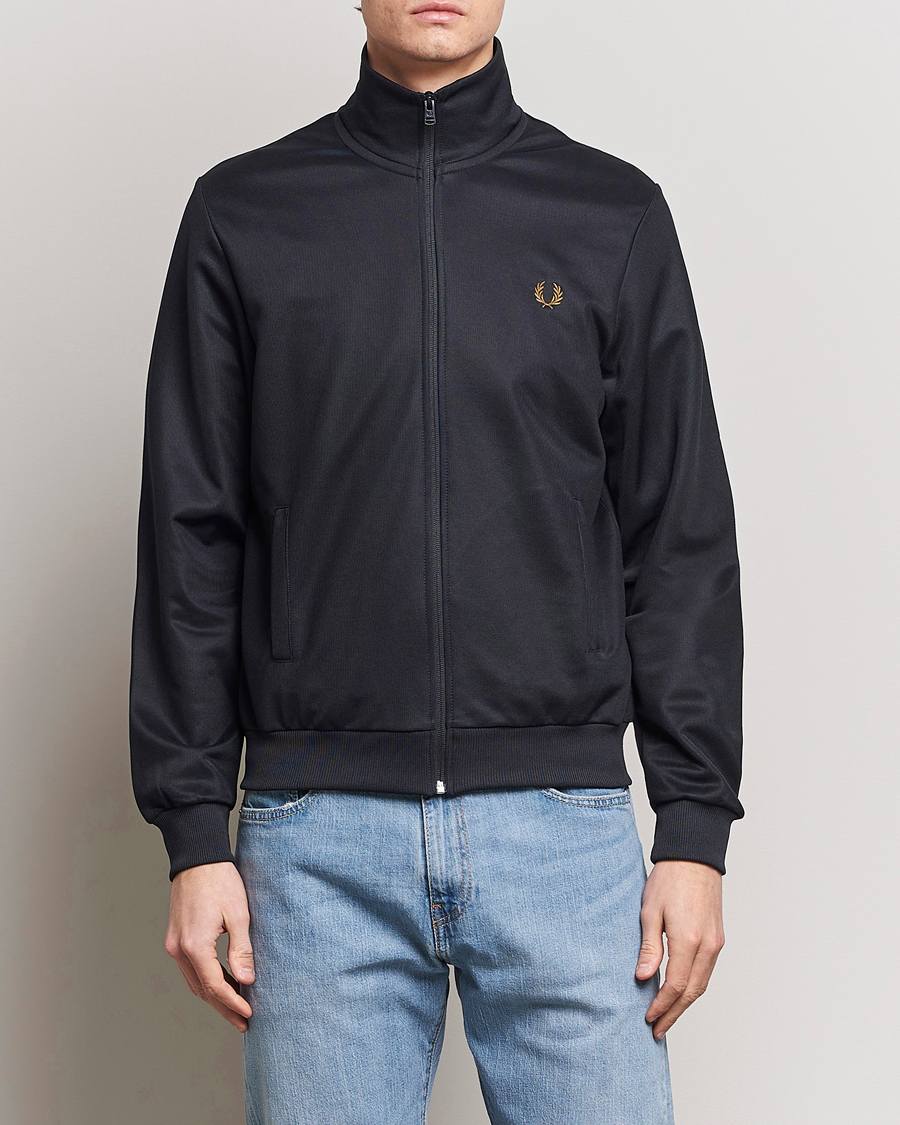 Heren | Truien | Fred Perry | Track Jacket Navy