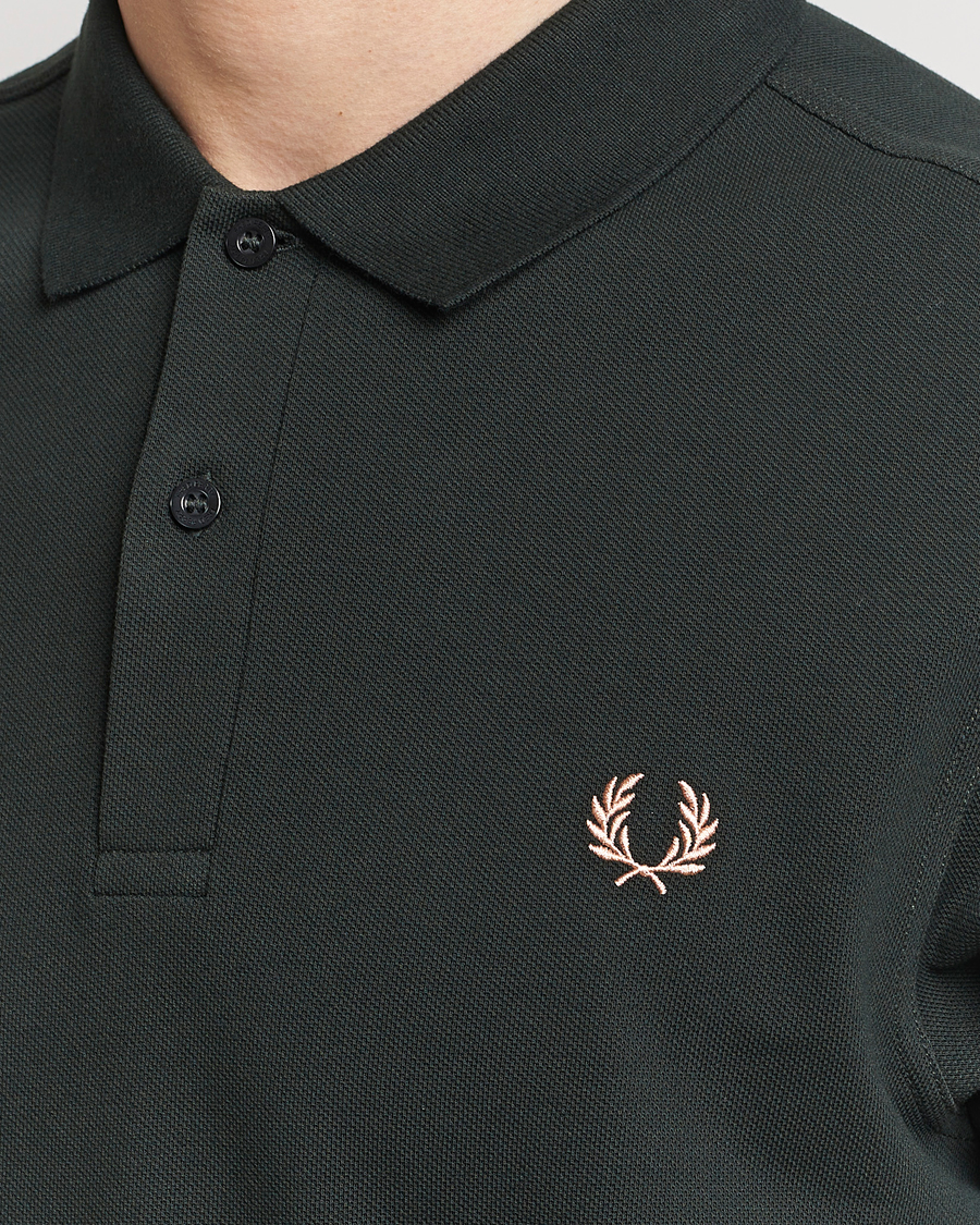 Heren | Polo's | Fred Perry | Plain Polo Shirt Night Green