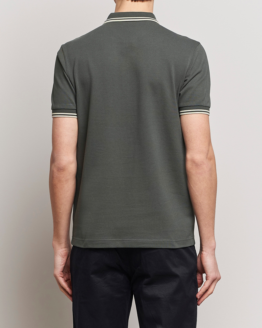 Heren | Polo's | Fred Perry | Twin Tipped Polo Shirt Field Green