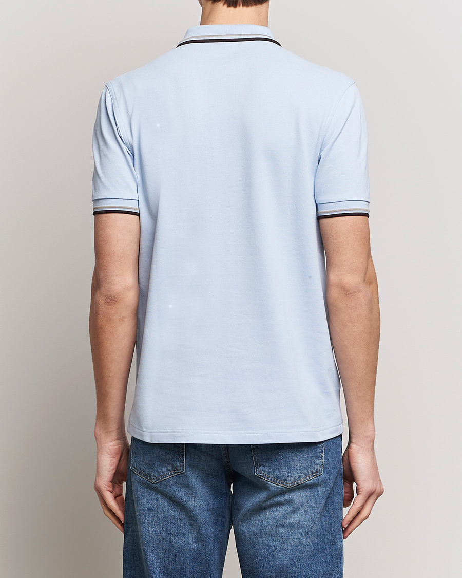 Heren | Polo's | Fred Perry | Twin Tipped Polo Shirt Light Smoke