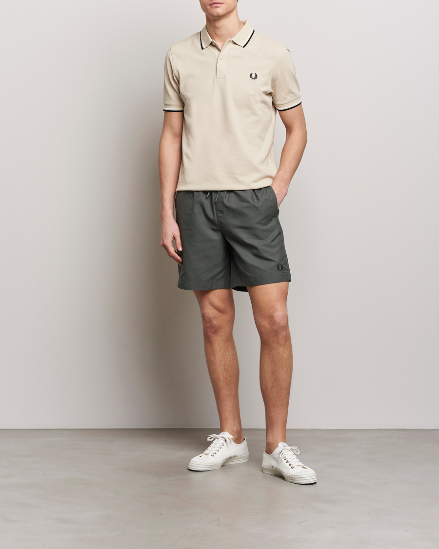 Heren | Zwembroek | Fred Perry | Classic Swimshorts Field Green