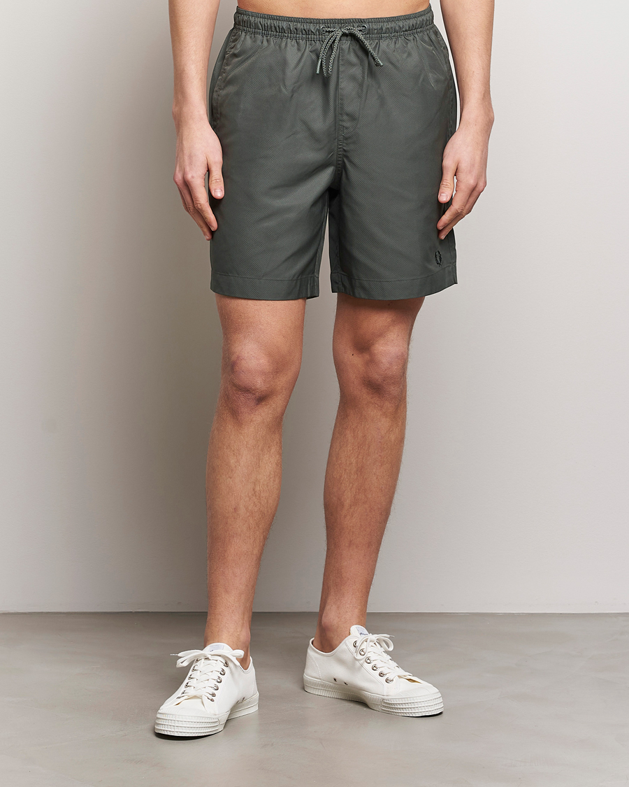 Heren | Afdelingen | Fred Perry | Classic Swimshorts Field Green