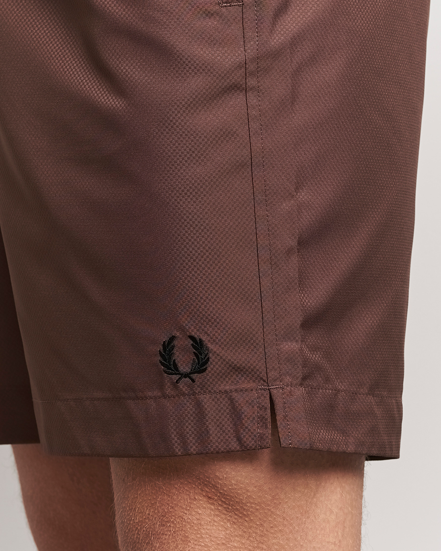 Heren | Zwembroek | Fred Perry | Classic Swimshorts Brick Red