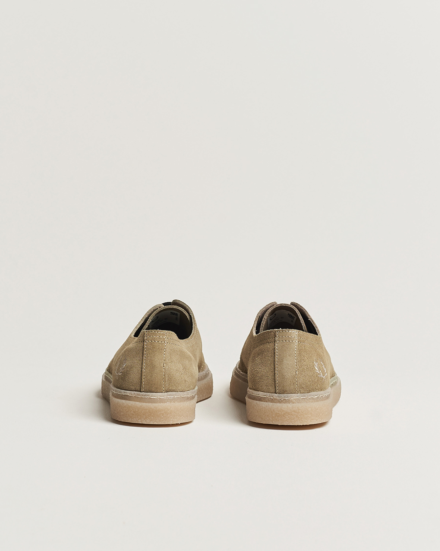 Heren | Fred Perry Linden Suede Shoe Warm Grey | Fred Perry | Linden Suede Shoe Warm Grey