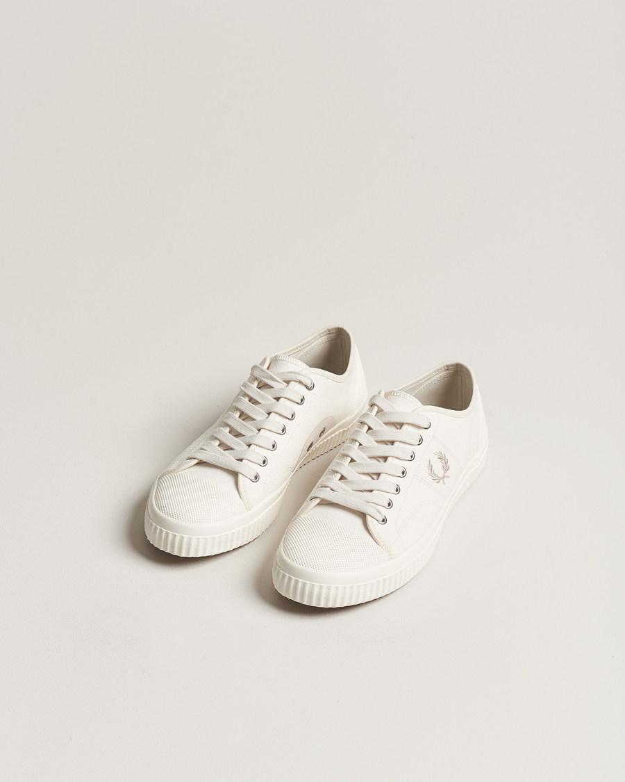 Heren | Sneakers | Fred Perry | Hughes Canvas Sneaker Ecru