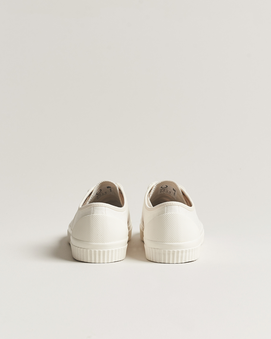Heren | Fred Perry Hughes Canvas Sneaker Ecru | Fred Perry | Hughes Canvas Sneaker Ecru