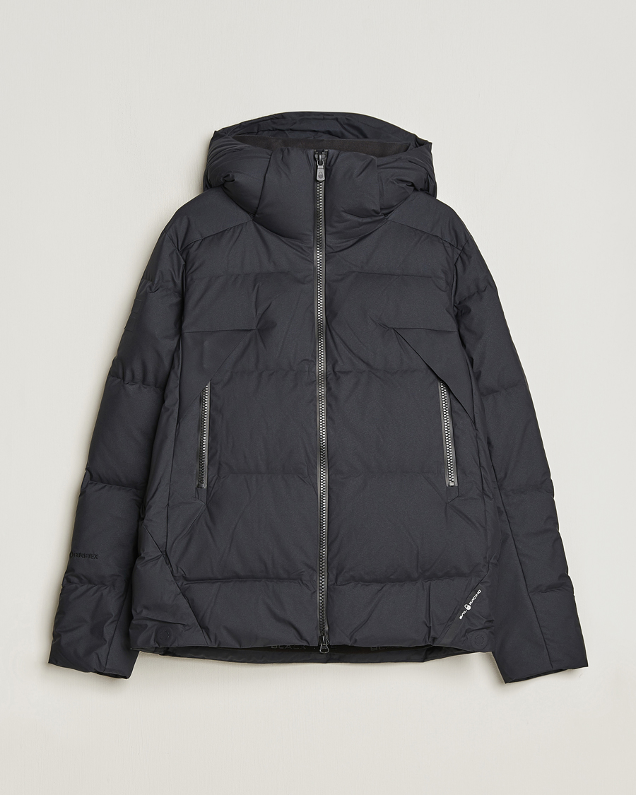 Heren | Jassen | Sail Racing | Black Ice Gore-Tex Hooded Down Jacket Carbon