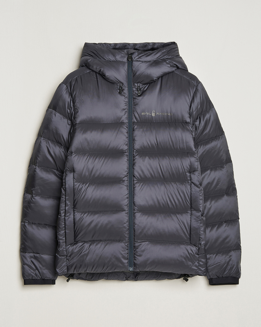 Heren | Jassen | Sail Racing | Cloud Hooded Down Jacket Dark Steel Blue