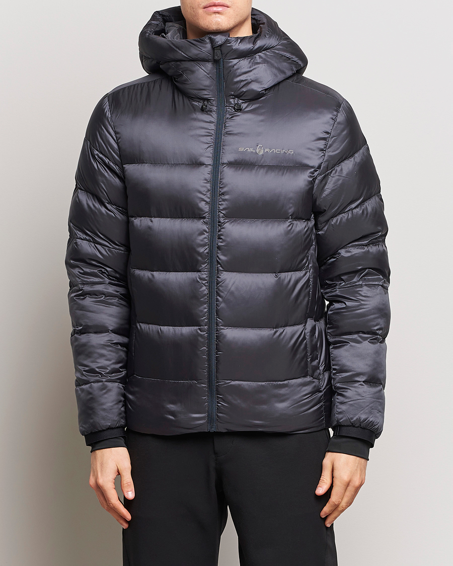 Heren | Jassen | Sail Racing | Cloud Hooded Down Jacket Dark Steel Blue