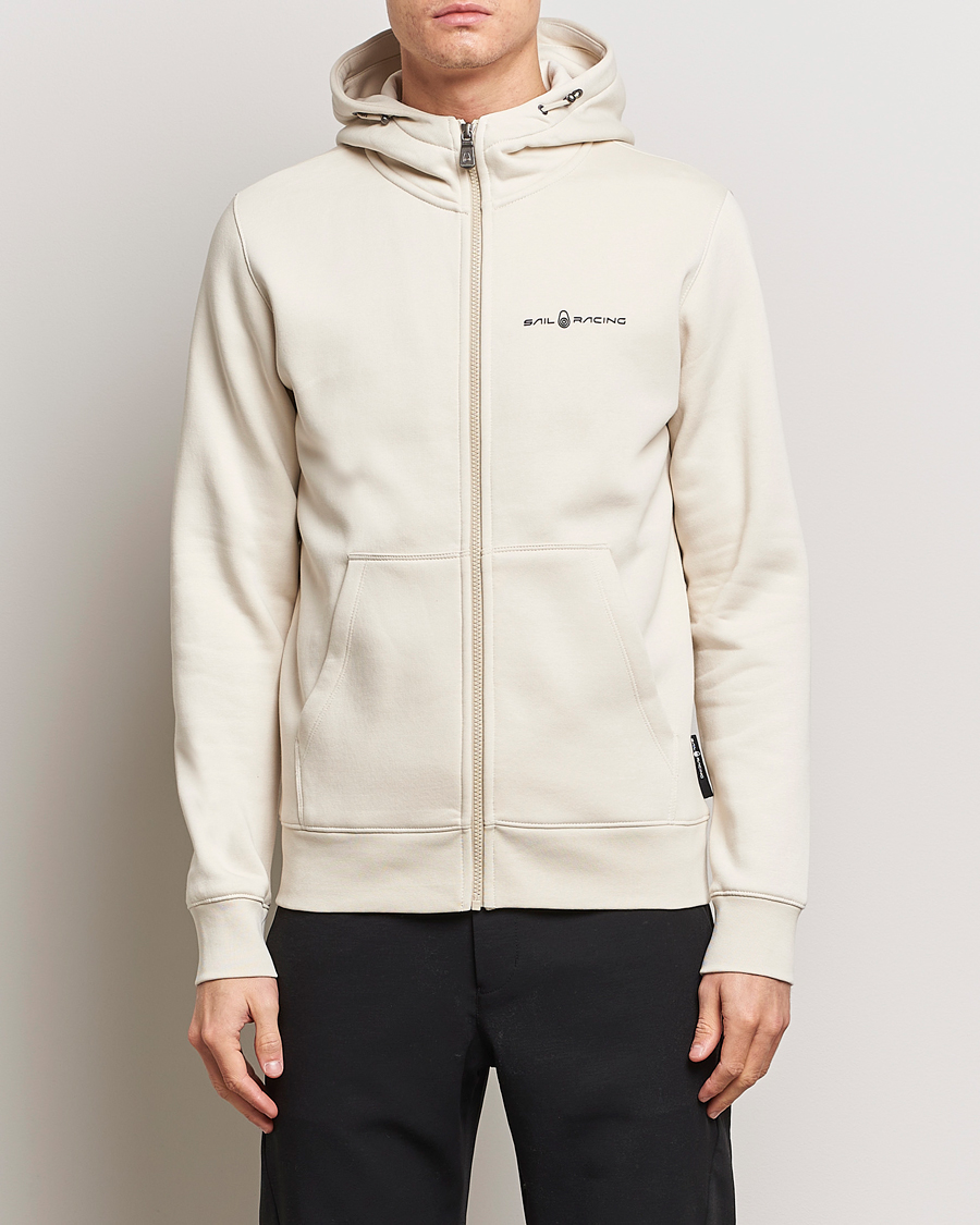 Heren |  | Sail Racing | Bowman Full Zip Hoodie Ivory