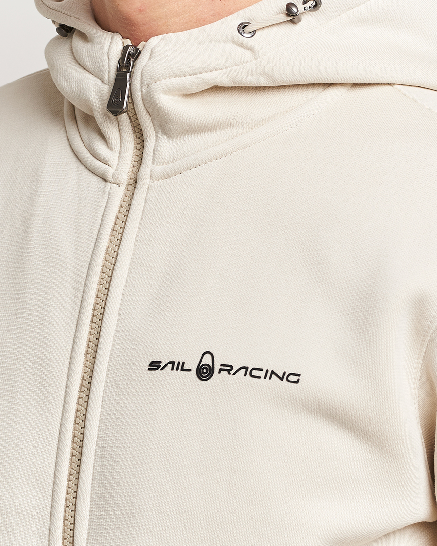 Heren | Truien | Sail Racing | Bowman Full Zip Hoodie Ivory