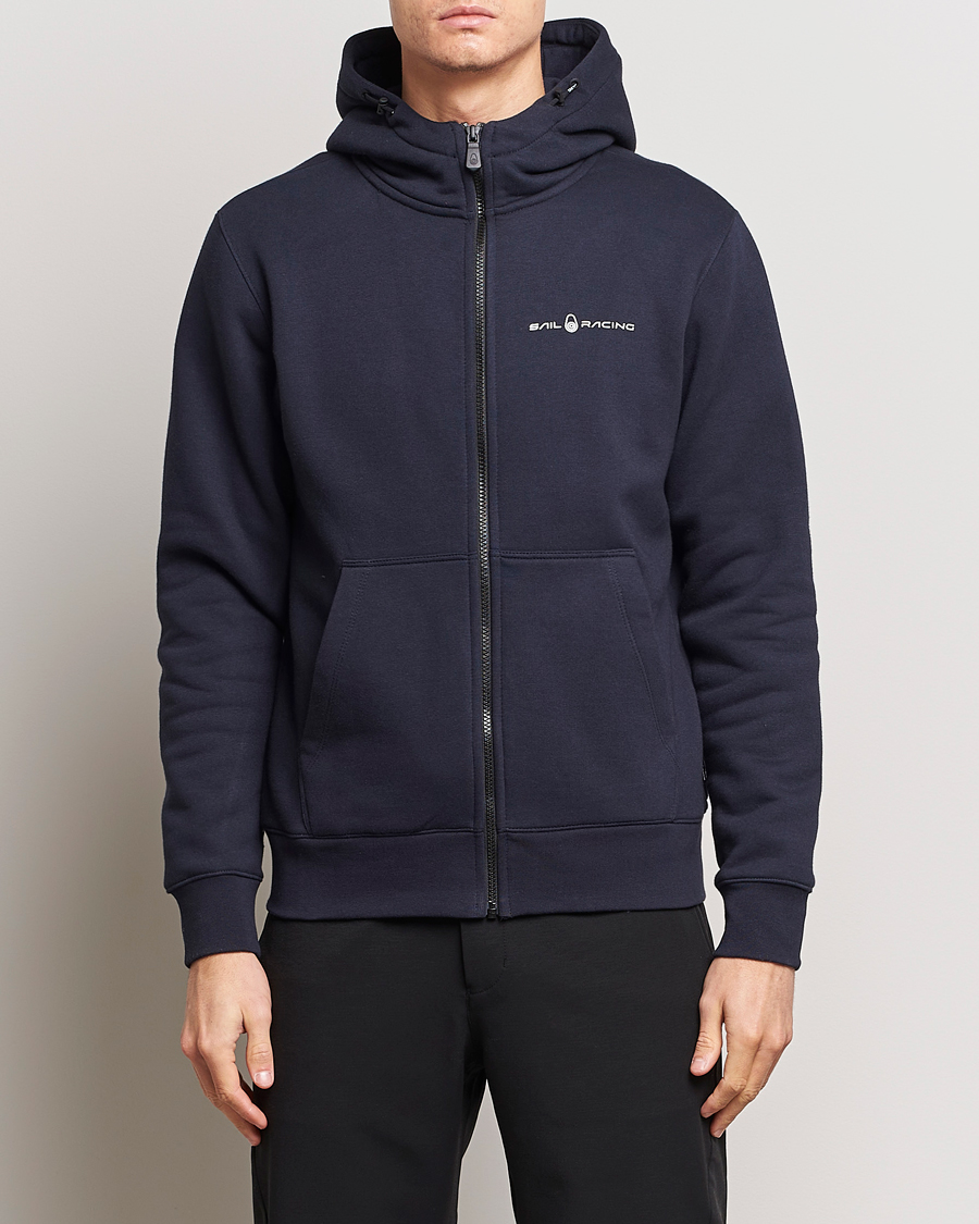 Heren | Truien | Sail Racing | Bowman Full Zip Hoodie Dark Navy